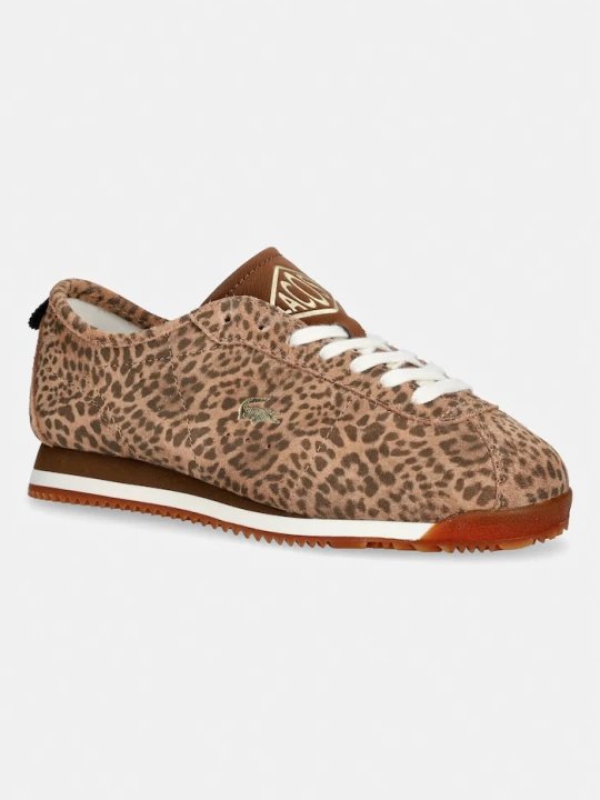 Zdjęcie produktu Lacoste CLUB-LOW sneakersy damskie zamszowe brązowy