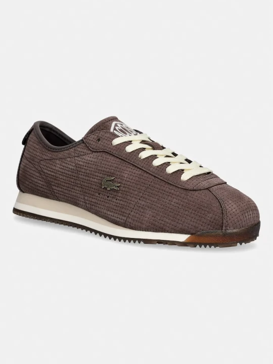 Zdjęcie produktu Lacoste CLUB-LOW sneakersy męskie nubukowe brązowy