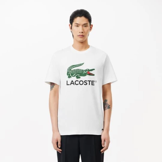Zdjęcie produktu Lacoste Cotton Jersey Signature Print T-shirt