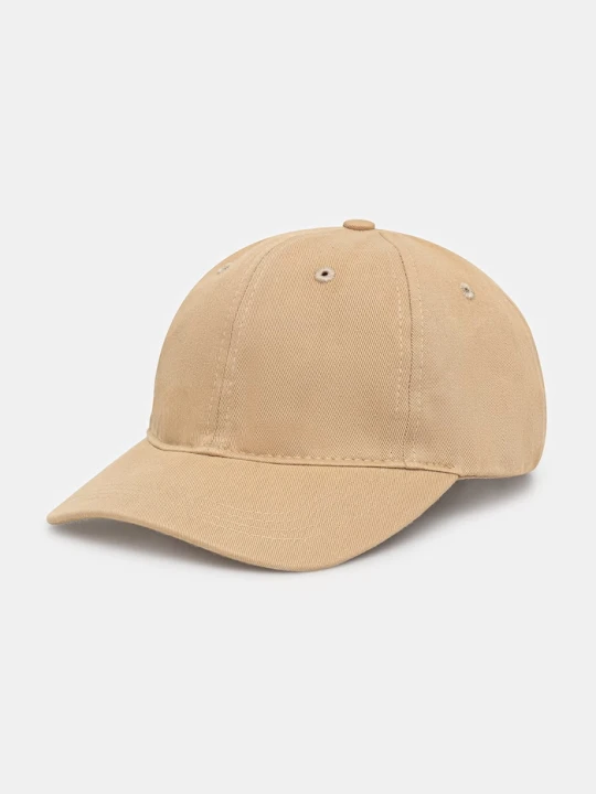 Zdjęcie produktu Lacoste czapka bejsbolówka bawełniana beżowy