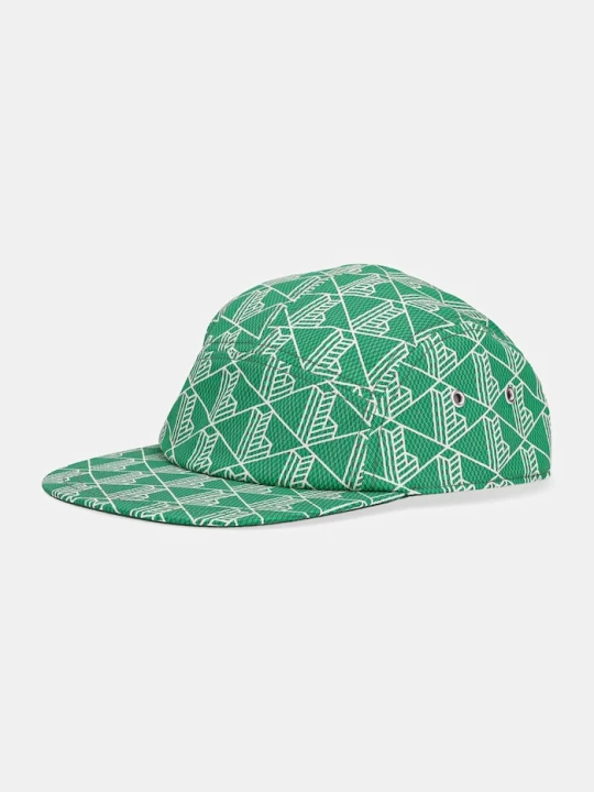 Zdjęcie produktu Lacoste czapka z daszkiem bawełniana zielony