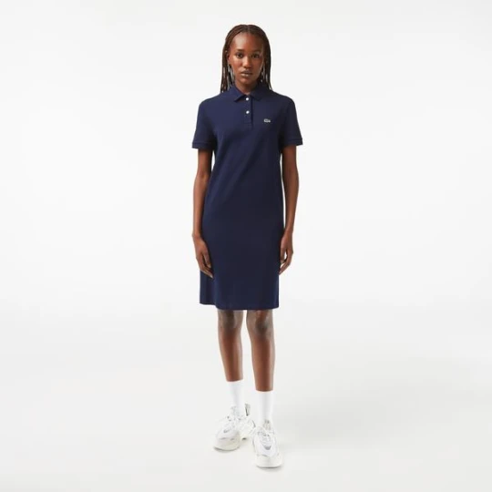 Zdjęcie produktu Lacoste damska sukienka polo z dzianiny pika