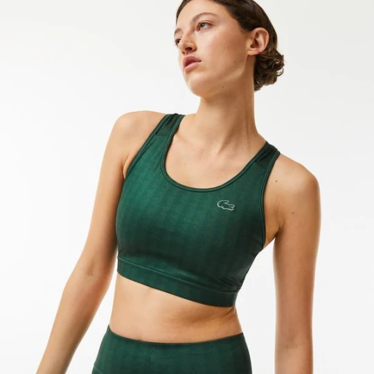 Zdjęcie produktu Lacoste damski stanik sportowy z nadrukiem SPORT