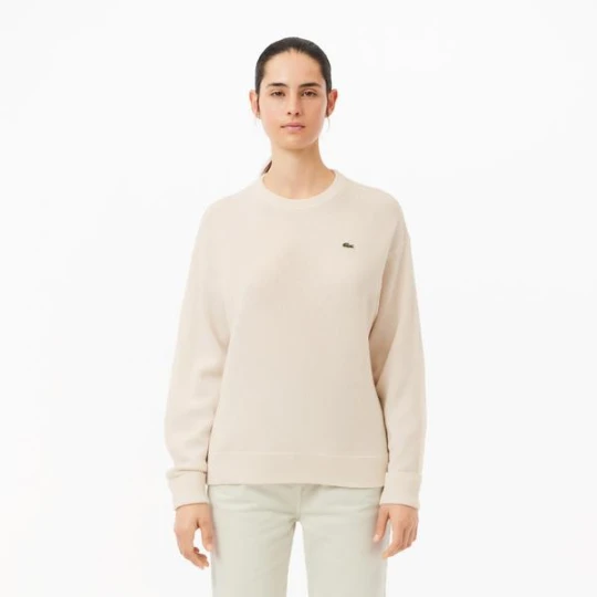 Zdjęcie produktu Lacoste damski sweter wełniany z okrągłym dekoltem