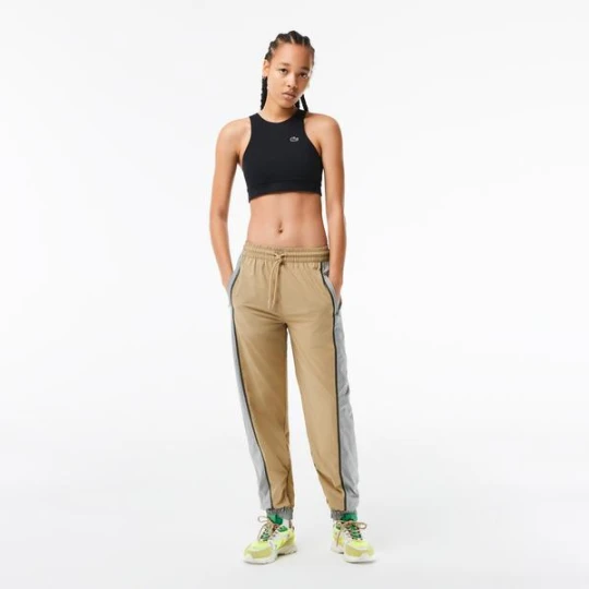 Zdjęcie produktu Lacoste damskie spodnie sportowe z efektem perforacji
