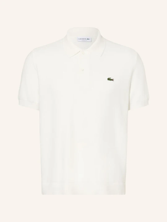 Zdjęcie produktu Lacoste Dzianinowa Koszulka Polo Classic Fit weiss KREMOWY