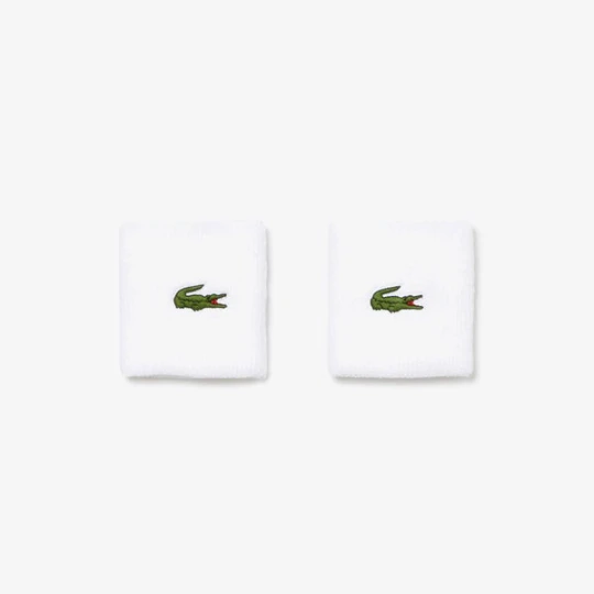 Zdjęcie produktu Lacoste Elastyczna Opaska Sportowa Z Dżerseju Bawełnianego BIAŁY