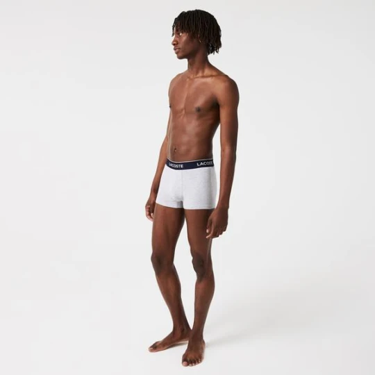 Zdjęcie produktu Lacoste Erkek 3'lü Renkli Boxer