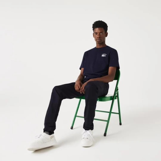 Zdjęcie produktu Lacoste Erkek Regular Fit Bisiklet Yaka Lacivert T-Shirt