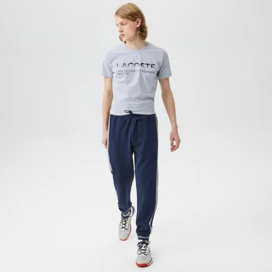 Zdjęcie produktu Lacoste Erkek Regular Fit Renk Bloklu Lacivert Eşofman Altı