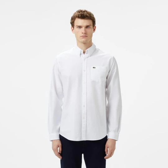 Zdjęcie produktu Lacoste Erkek Regular Fit Siyah Gömlek