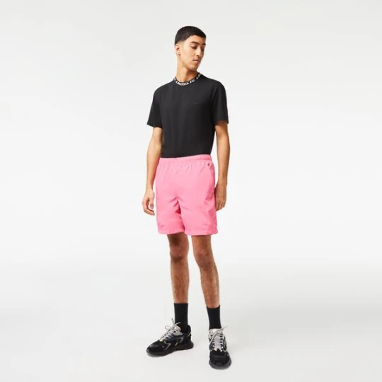 Zdjęcie produktu Lacoste Erkek Relaxed Fit Siyah Şort