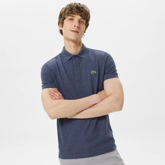 Zdjęcie produktu Lacoste Erkek Slim Fit Desenli Gri Polo