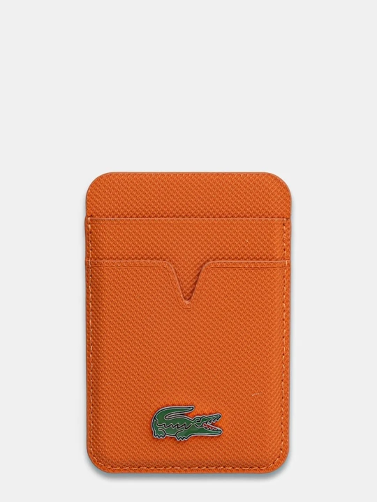 Zdjęcie produktu Lacoste Etui na karty pomarańczowy