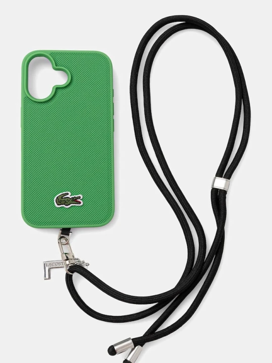 Zdjęcie produktu Lacoste etui na telefon iPhone 16 zielony