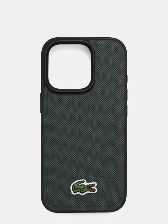 Zdjęcie produktu Lacoste etui na telefon iPhone 16 Pro zielony