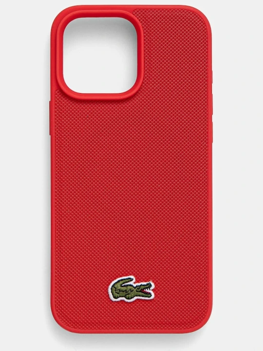 Zdjęcie produktu Lacoste etui na telefon iPhone 16 Pro Max 6.9 czerwony