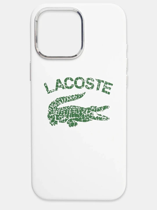 Zdjęcie produktu Lacoste etui na telefon iPhone 16 Pro Max 6.9 biały