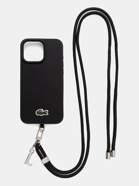 Zdjęcie produktu Lacoste etui na telefon iPhone 16 Pro Max czarny