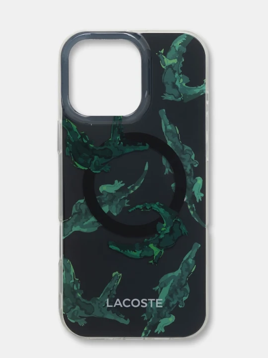 Zdjęcie produktu Lacoste etui na telefon iPhone 16 Pro Max czarny