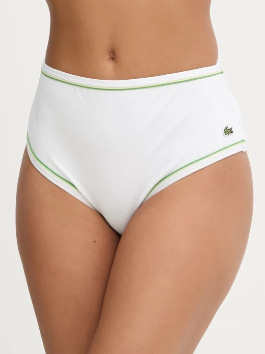 Zdjęcie produktu Lacoste figi kąpielowe damskie biały