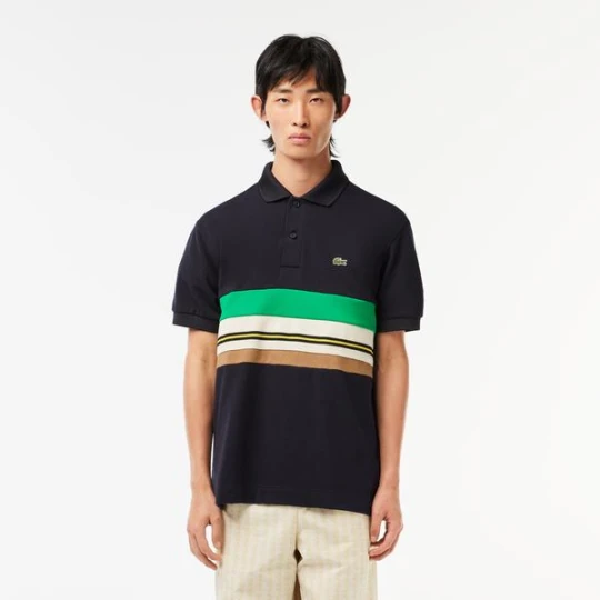 Zdjęcie produktu Lacoste French Made Contrast Stripe Polo Shirt