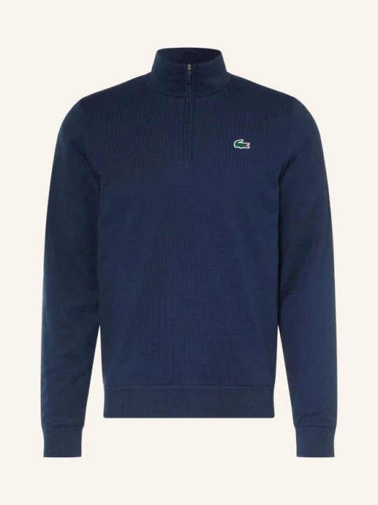 Zdjęcie produktu Lacoste Funkcjonalny Sweter Typu Troyer Z Kapturem blau GRANATOWY