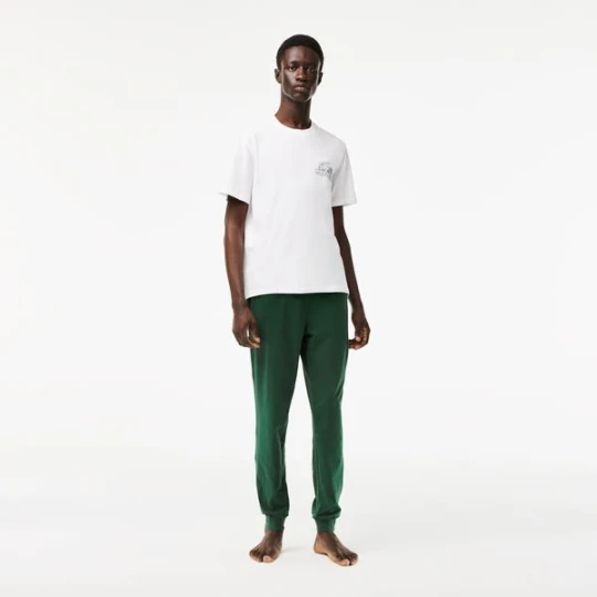 Zdjęcie produktu Lacoste Heritage Erkek Yeşil Pijama Takımı