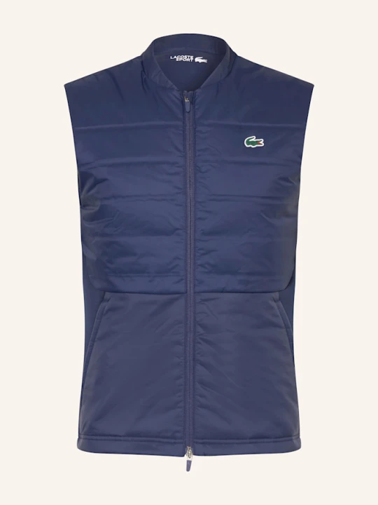 Zdjęcie produktu Lacoste Hybrydowa Pikowana Kamizelka blau GRANATOWY