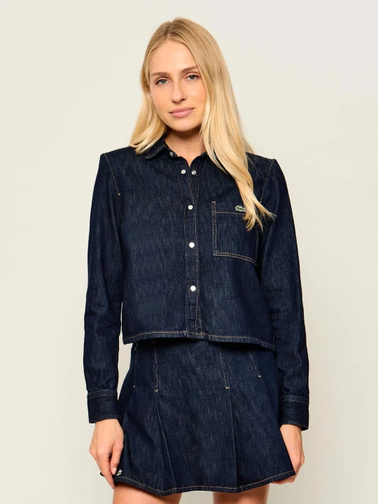 Zdjęcie produktu Lacoste Jeansowa koszula | Regular Fit granatowy