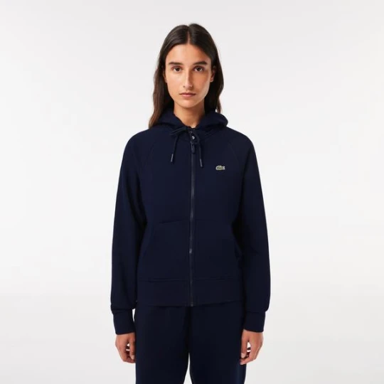 Zdjęcie produktu Lacoste Kadın Regular Fit Kapüşonlu Lacivert Sweatshirt