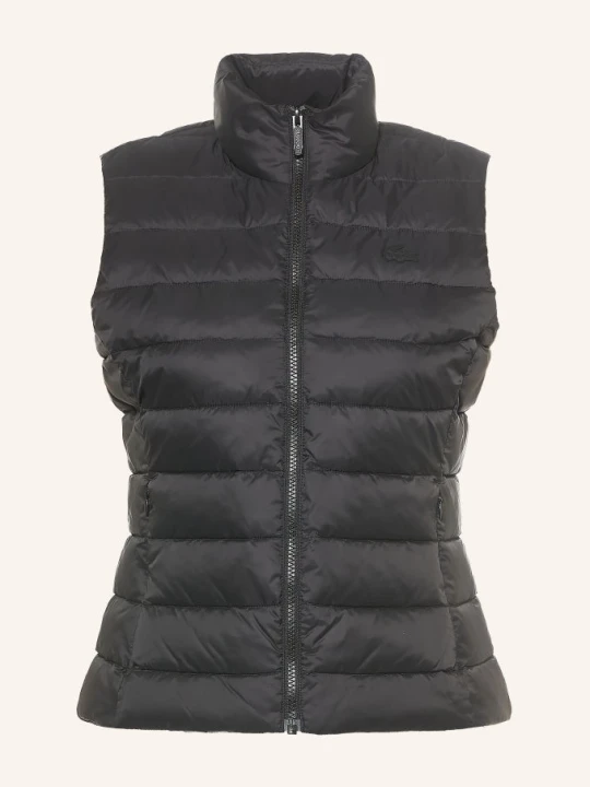 Zdjęcie produktu Lacoste Kamizelka Pikowana schwarz CZARNY