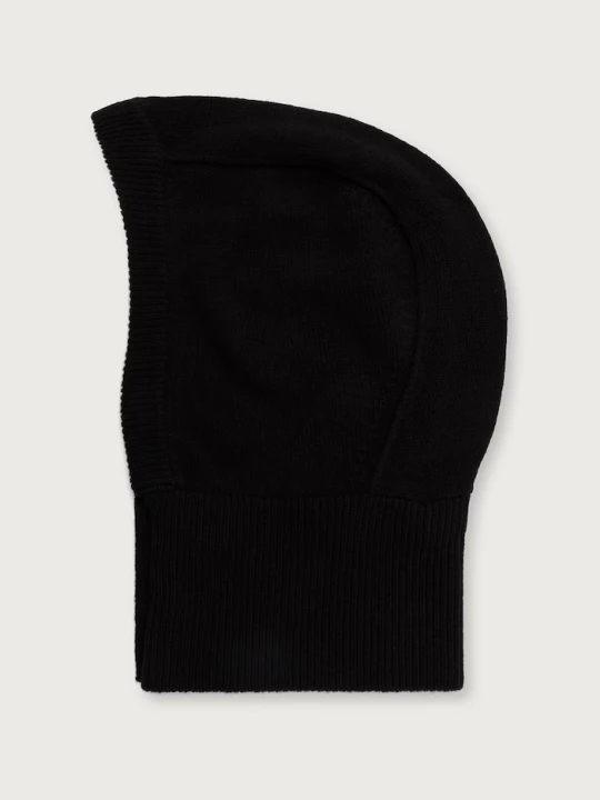 Zdjęcie produktu Lacoste kaptur z wełny merino czarny