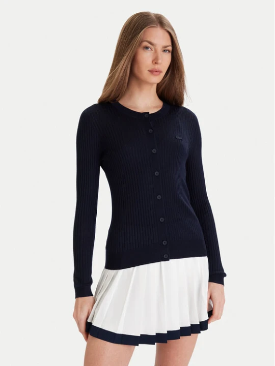 Zdjęcie produktu Lacoste Kardigan AF4141 Granatowy Slim Fit