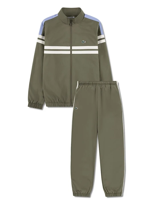 Zdjęcie produktu Lacoste Kids 2-częściowy zestaw w kolorze khaki rozmiar: 128