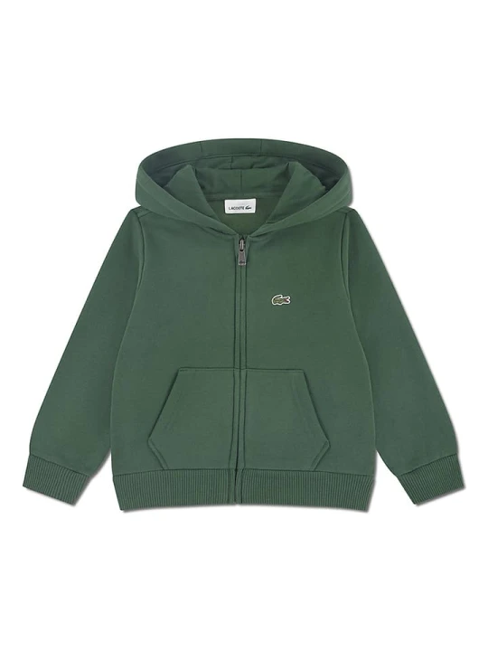 Zdjęcie produktu Lacoste Kids Bluza w kolorze zielonym rozmiar: 98