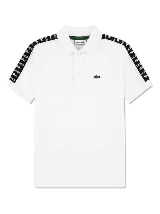 Zdjęcie produktu Lacoste Kids Koszulka polo w kolorze białym rozmiar: 128