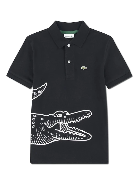 Zdjęcie produktu Lacoste Kids Koszulka polo w kolorze czarnym rozmiar: 176