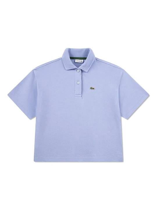 Zdjęcie produktu Lacoste Kids Koszulka polo w kolorze fioletowym rozmiar: 128