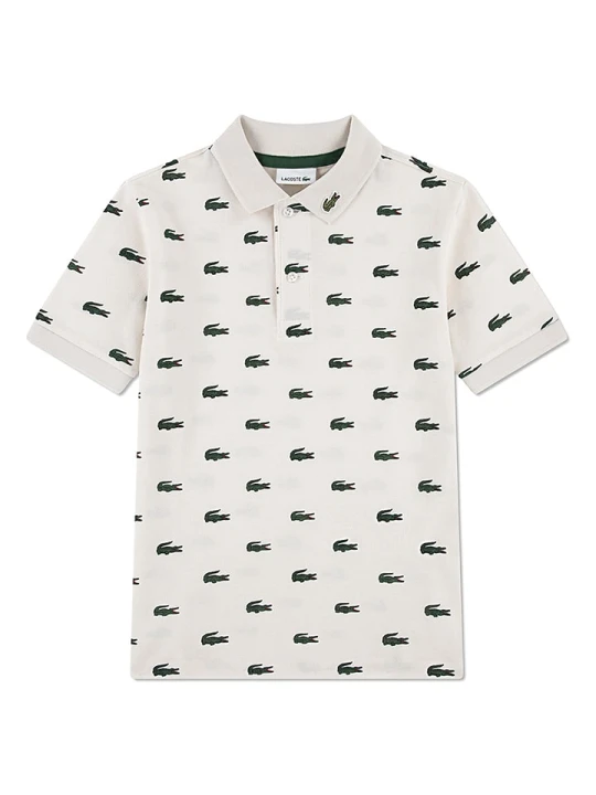 Zdjęcie produktu Lacoste Kids Koszulka polo w kolorze kremowym rozmiar: 164