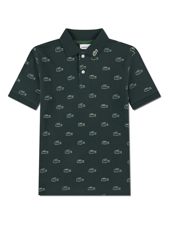 Zdjęcie produktu Lacoste Kids Koszulka polo w kolorze zielonym rozmiar: 128