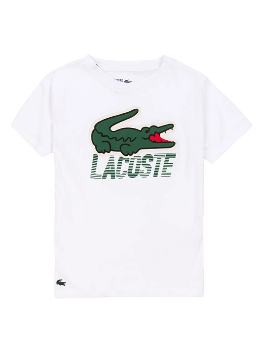 Zdjęcie produktu Lacoste Kids Koszulka w kolorze białym rozmiar: 176
