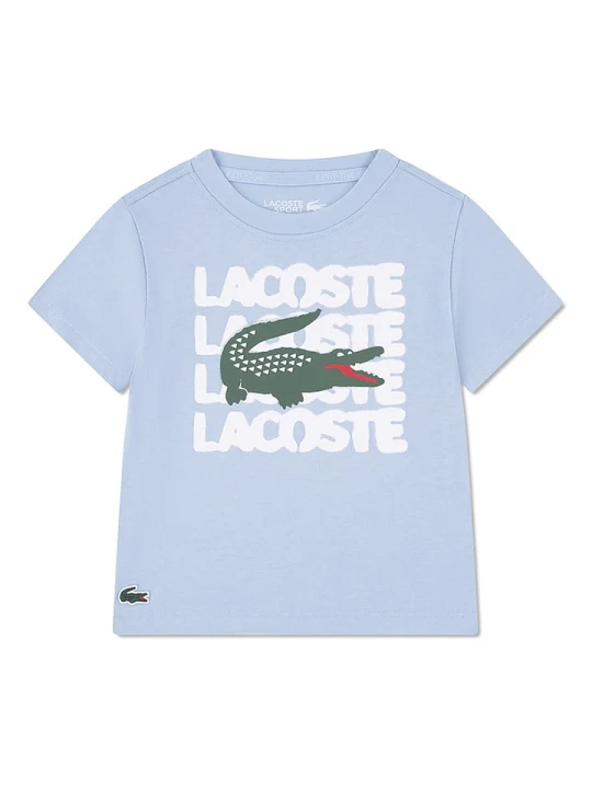 Zdjęcie produktu Lacoste Kids Koszulka w kolorze błękitnym rozmiar: 152