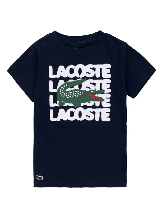 Zdjęcie produktu Lacoste Kids Koszulka w kolorze granatowym rozmiar: 176