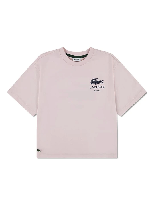 Zdjęcie produktu Lacoste Kids Koszulka w kolorze jasnoróżowym rozmiar: 128