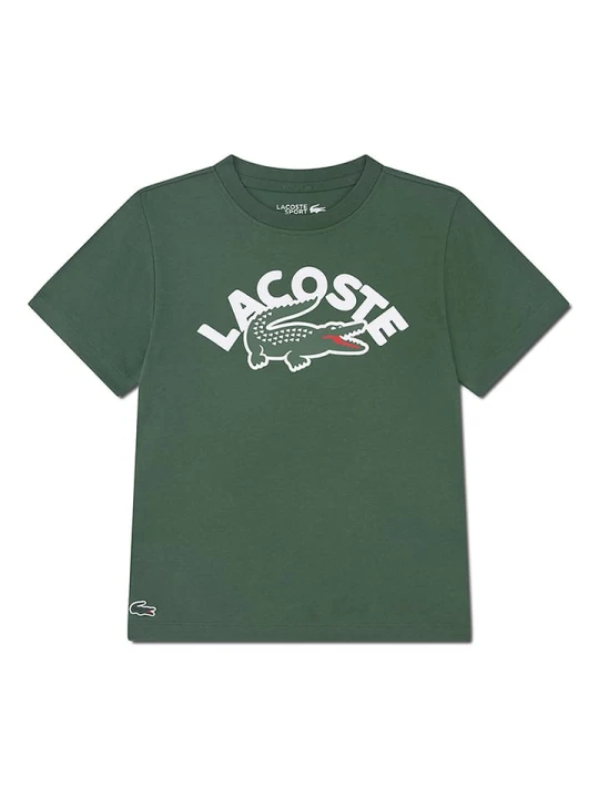Zdjęcie produktu Lacoste Kids Koszulka w kolorze zielonym rozmiar: 164
