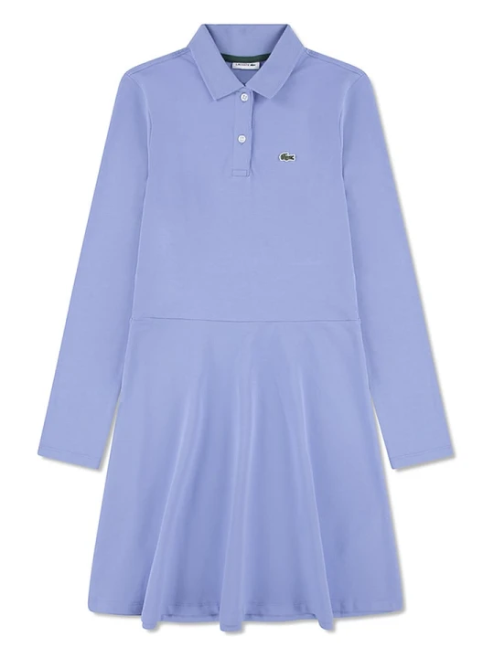 Zdjęcie produktu Lacoste Kids Sukienka w kolorze fioletowym rozmiar: 122