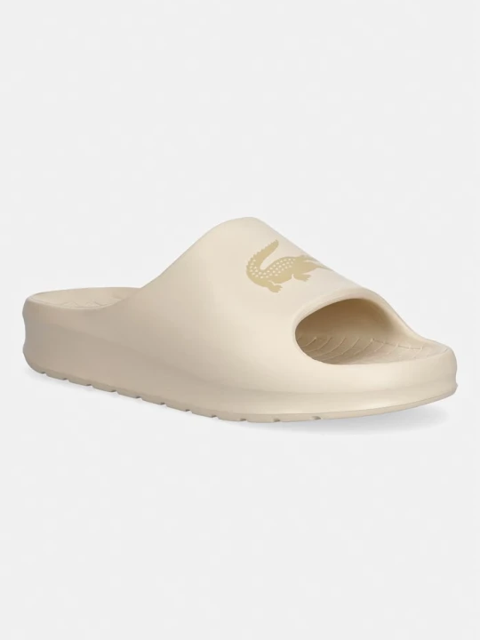 Zdjęcie produktu Lacoste klapki damskie Serve Slide 2.0 beżowy