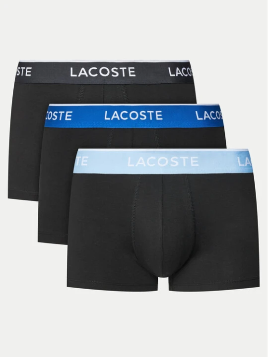Zdjęcie produktu Lacoste Komplet bokserek 5H1297 Czarny