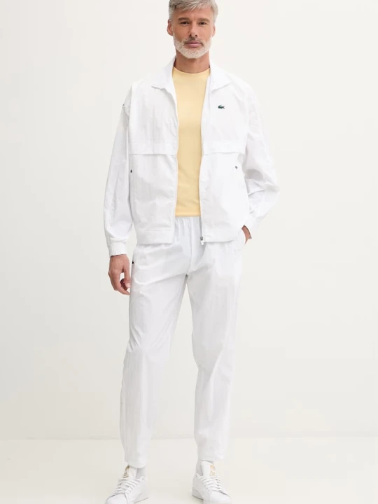 Zdjęcie produktu Lacoste komplet dresowy męski x Novak Djokovic biały